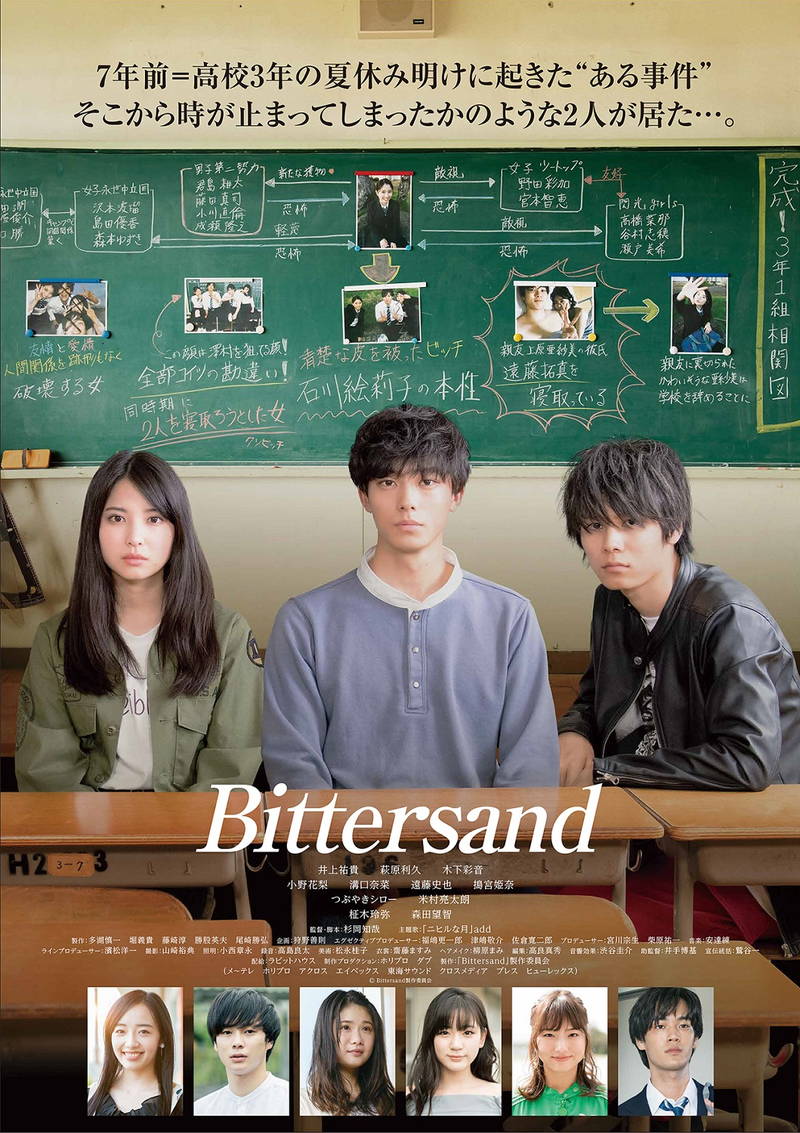 誹謗中傷の高校時代からの再生描く　井上祐貴、萩原利久、木下彩共演　「Bittersand」公開日決定