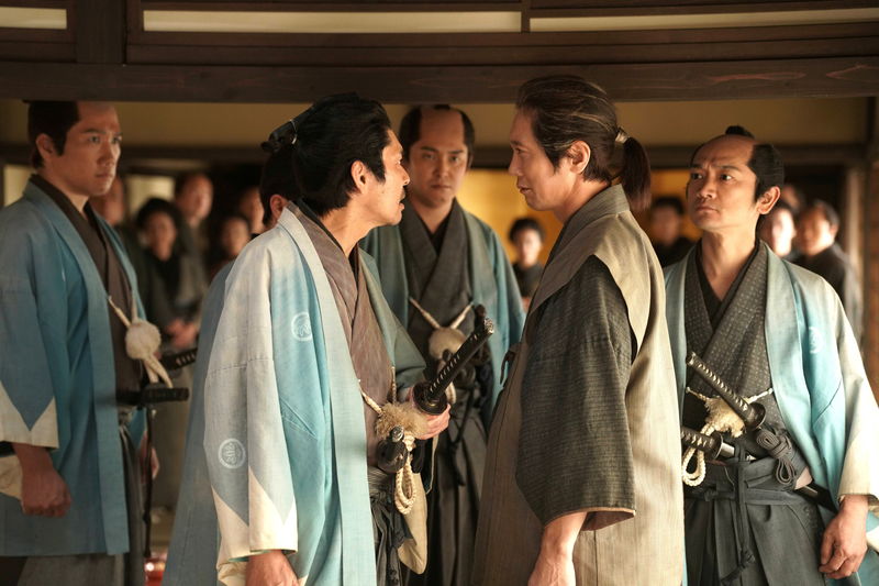 佐々木蔵之介と内藤剛志が一触即発の様子 幕末の京都が舞台 「幕末ヒポクラテスたち」場面写真