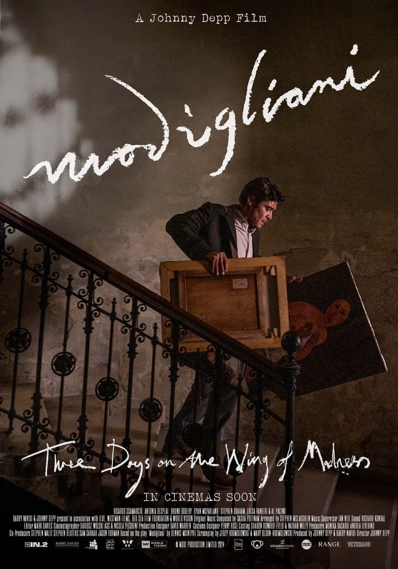 ジョニー・デップ、約30年ぶり監督作　芸術家モディリアーニ、激動の72時間　「モディリアーニ！」公開決定