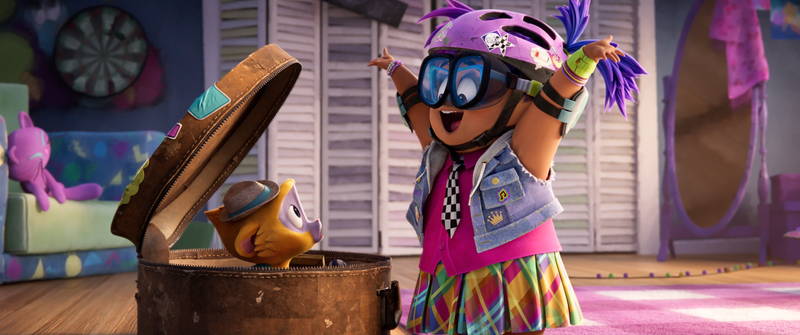 雇い主に代わってラブソングを届けるキンカジュー　Netflixアニメ映画「ビーボ」予告編公開