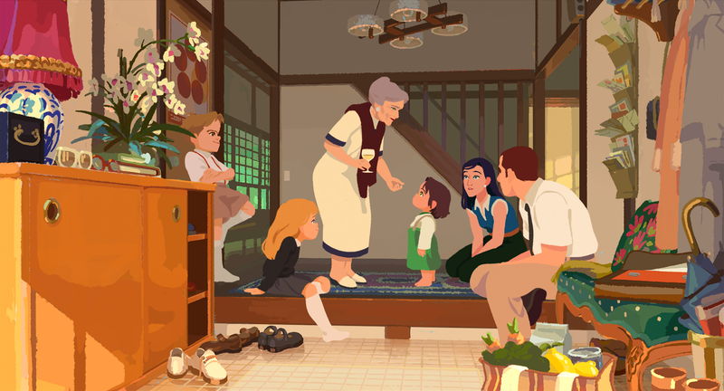 2歳半から”無敵の子ども時代”に突入した少女 はじめて触れる数々の景色 「アメリと雨の物語」場面写真