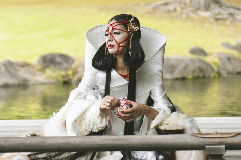 永瀬廉 慈しむような柔らかな表情 吉川愛は静かで真っすぐなまなざし 「鬼の花嫁」キャラポス