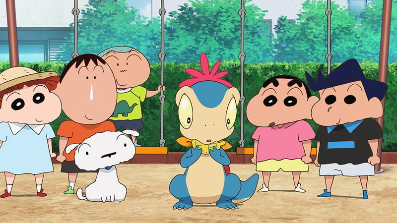 カスカベ＆東京で恐竜が大暴れ　「映画クレヨンしんちゃん オラたちの恐竜日記」予告