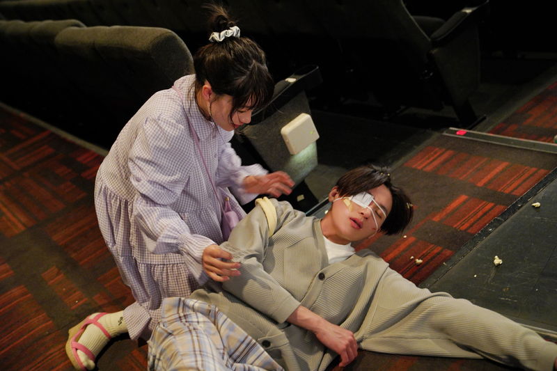 八木勇征　不運体質でケガだらけ、“超”ピュア＆謎の眼帯の高校生姿　「矢野くんの普通の日々」場面写真
