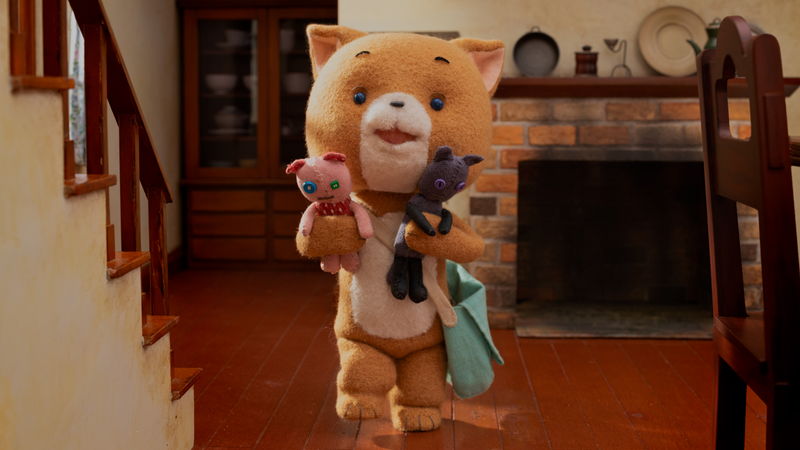 ドワーフスタジオが贈る“こま撮りえいが”　「こまねこのかいがいりょこう」公開決定