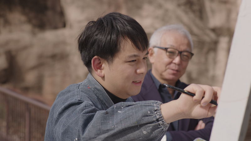愛媛の画家・石村嘉成さんの自伝的映画　「新居浜ひかり物語 青いライオン」公開決定