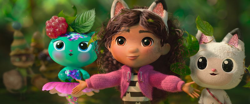 大人気キッズ向けアニメーションが初映画化　「ギャビーのドールハウス」公開決定