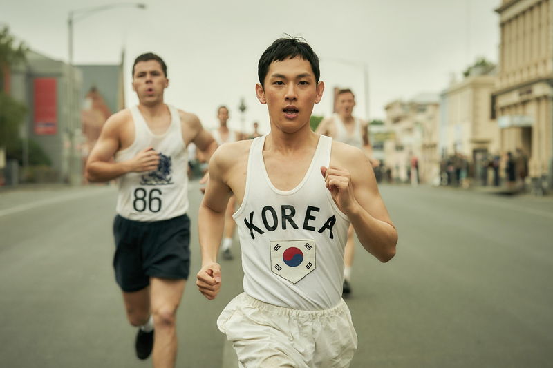 ”祖国の記録”を取り戻すため　ボストンマラソンに挑む　事実に基づく「ボストン1947」場面写真