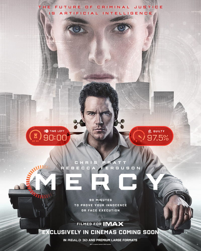 AIが司法を担う近未来　冤罪の刑事が90分で無罪証明or即処刑　「MERCY／マーシー　AI裁判」公開決定
