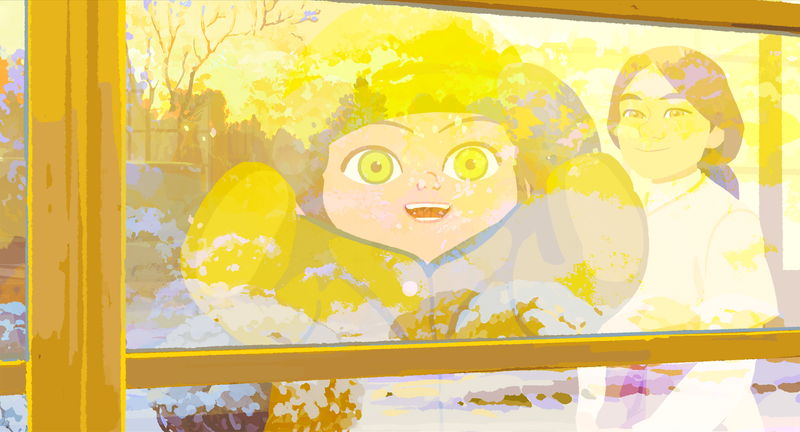 2歳半から”無敵の子ども時代”に突入した少女 はじめて触れる数々の景色 「アメリと雨の物語」場面写真