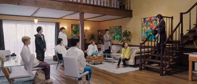 市川染五郎が美しくはかない標本に　固い表情の西島秀俊も　「人間標本」KV＆場面写真