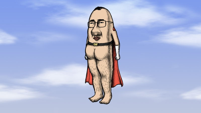 おしりが前のヒーロー 愛と正義と友情のスペクタクル 「おしり前マン〜復活のおしり前帝国~」公開決定