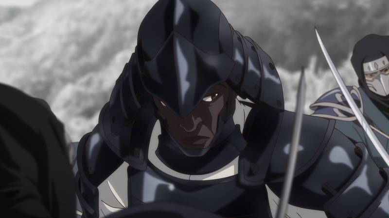 侍を率いる”初のアフリカ人武士”　刀で激しいアクション　アニメ「Yasuke」ティザーPV公開