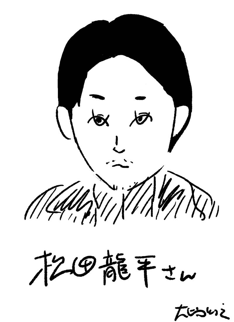 白塗りスキンヘッドの松井玲奈も　映画「ゾッキ」原作者・大橋裕之　キャストら22名描き下ろし似顔絵公開