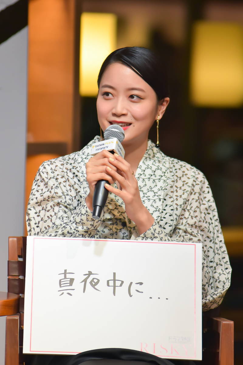 宮近海斗「一肌脱ぎました！」　萩原みのり「人の復讐は疲れます」　ドラマ「RISKY」トークイベント
