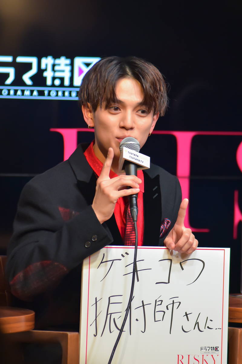 宮近海斗「一肌脱ぎました！」　萩原みのり「人の復讐は疲れます」　ドラマ「RISKY」トークイベント